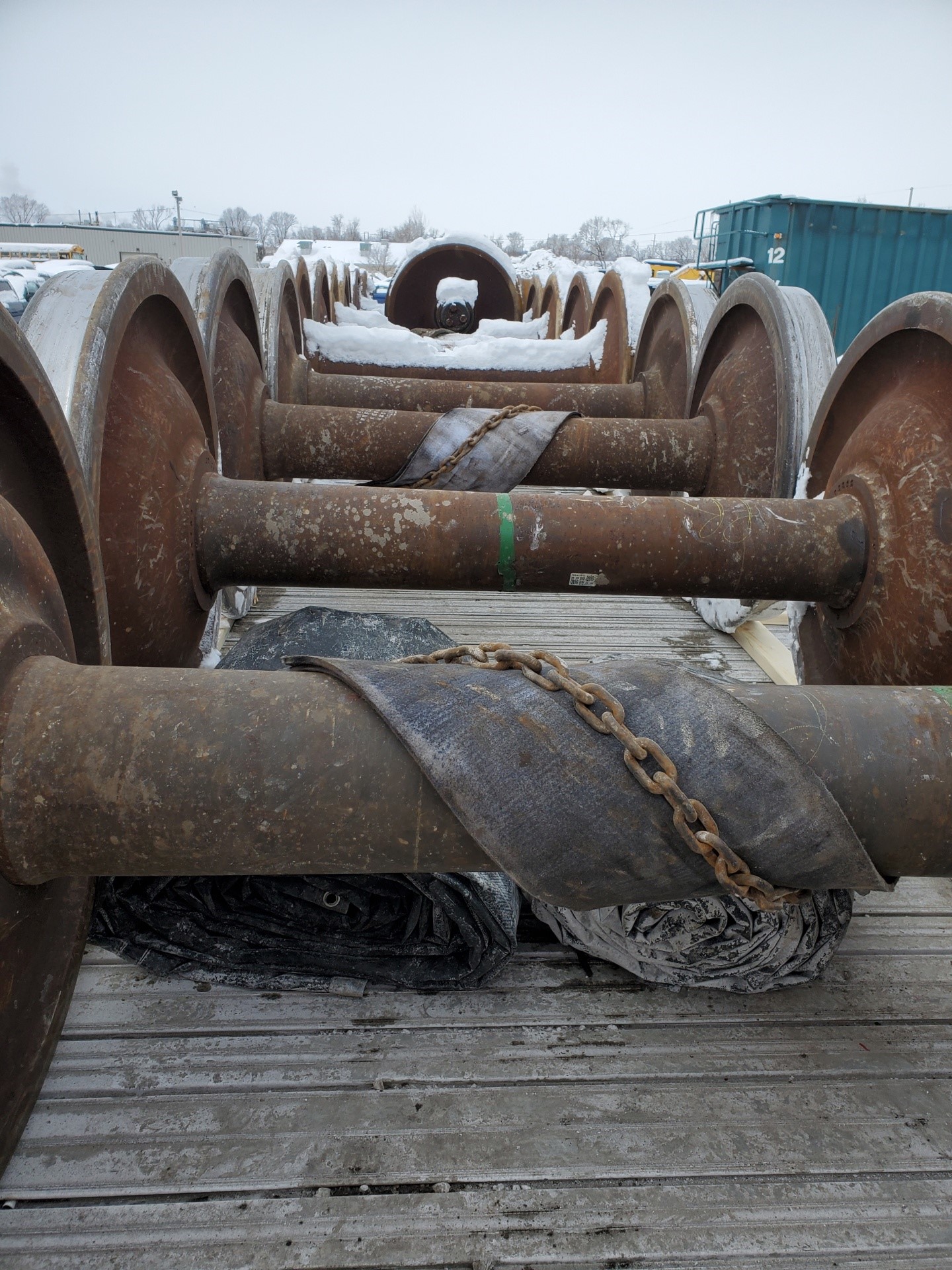 Railroad Train Wheelsets & Steel Axles Transport